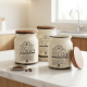 Porcelain Jar Set - 3 Pcs